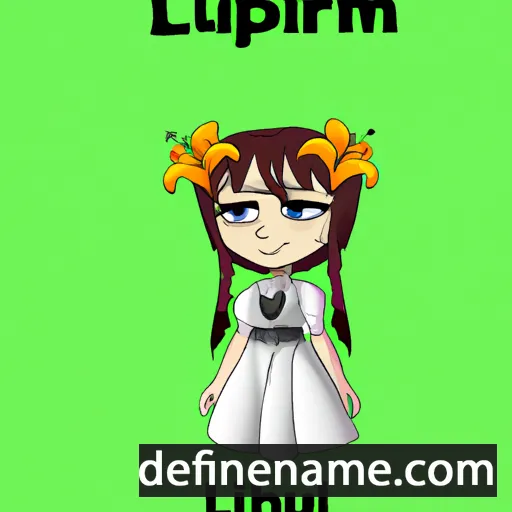 Lilium cartoon