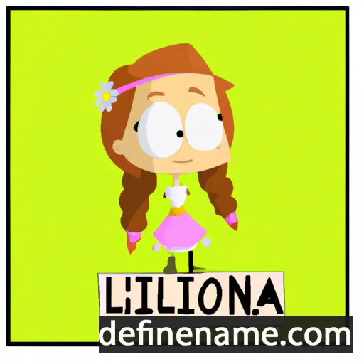 Lillionna cartoon