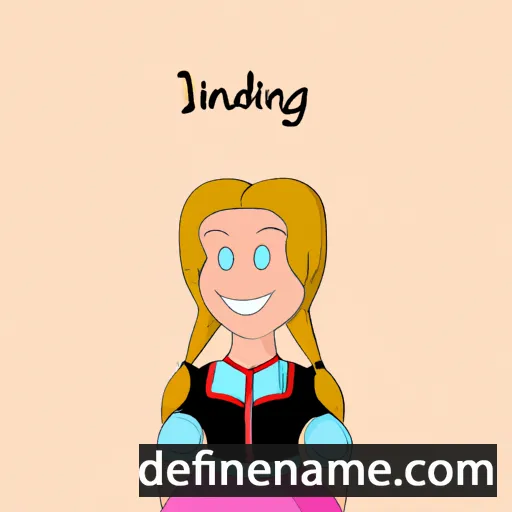 Lindbjørg cartoon