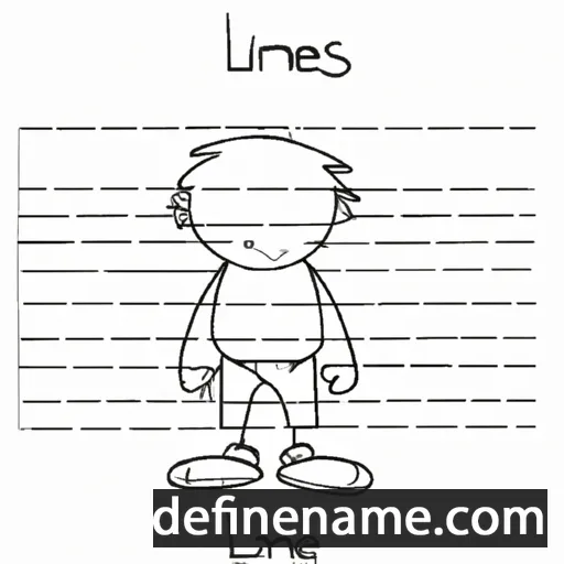 Lines cartoon