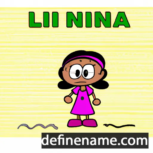 Lininha cartoon