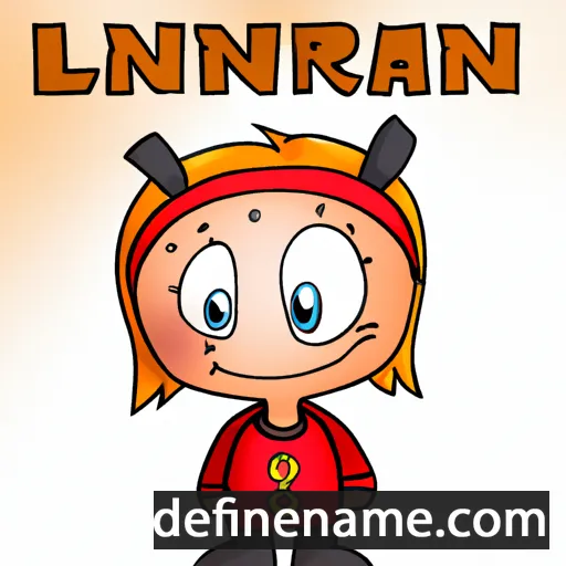 cartoon of the name Linnar