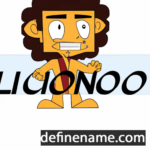 Lionicio cartoon