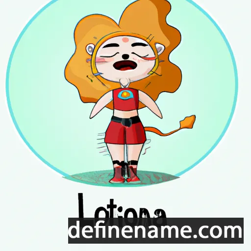 Lionita cartoon