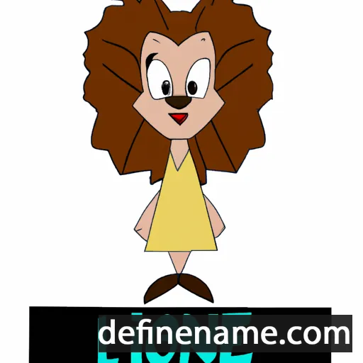 Lionne cartoon