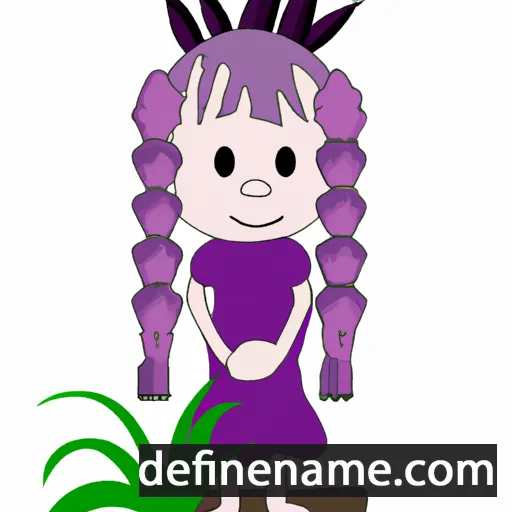 Liriope cartoon