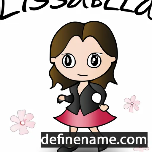 Lisabella cartoon