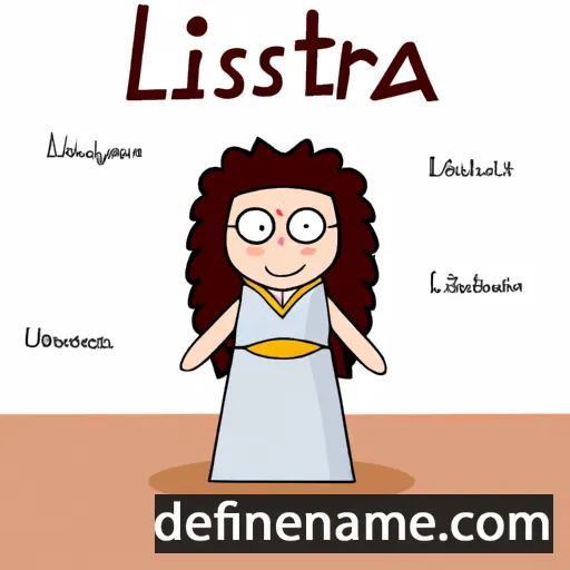 Lisístrata cartoon