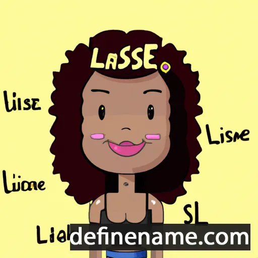 Lisiane cartoon