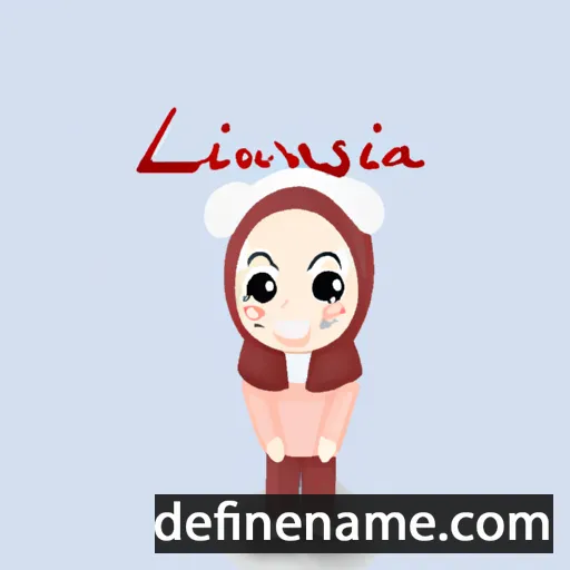 Lisnawati cartoon