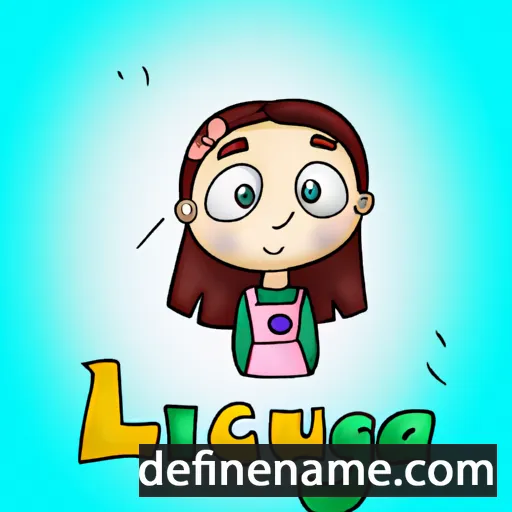 Liucina cartoon