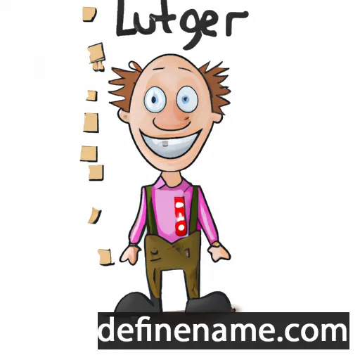 Liutger cartoon