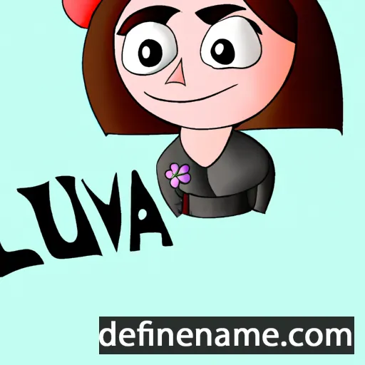 Liuva cartoon