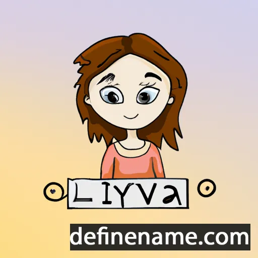 Livya cartoon