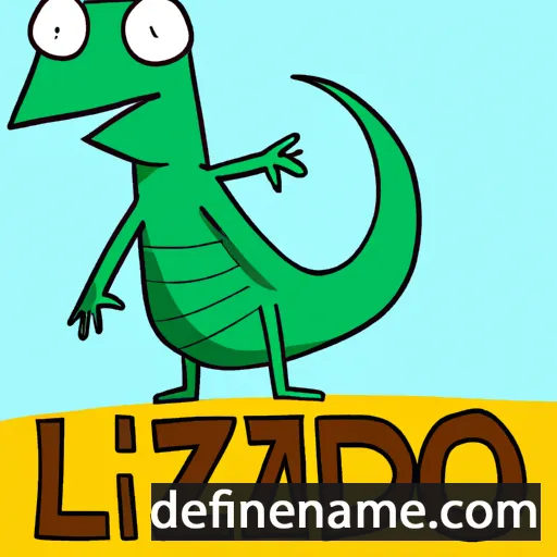 Lizardo cartoon