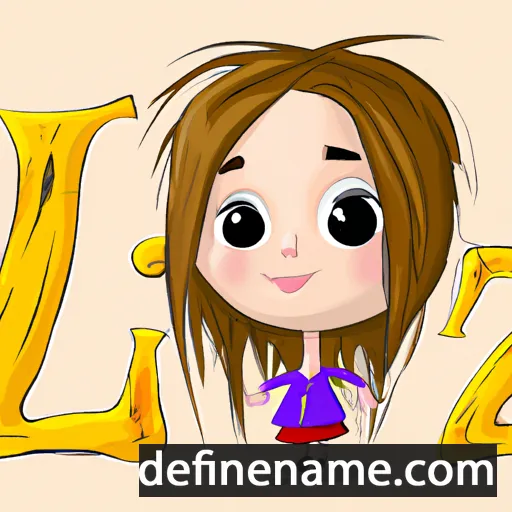 Lizi cartoon