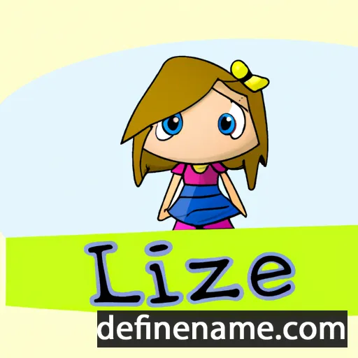 Lizie cartoon