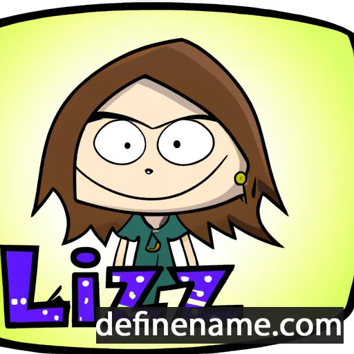 Lizz cartoon