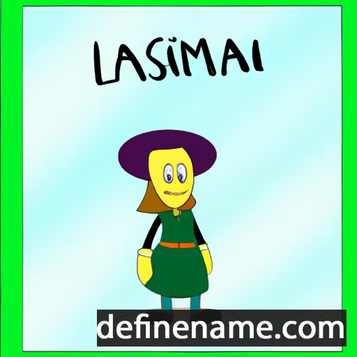 Llasmin cartoon