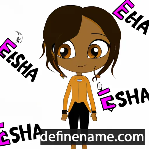 Iesha cartoon