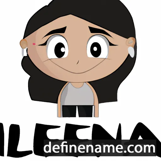 Ileana cartoon