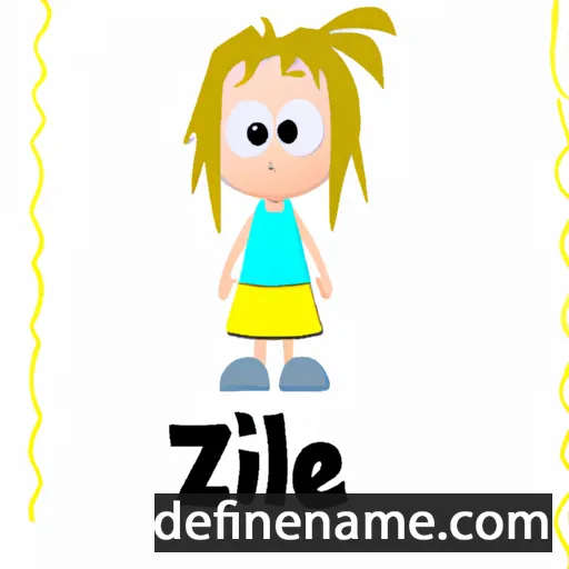 Ilze cartoon