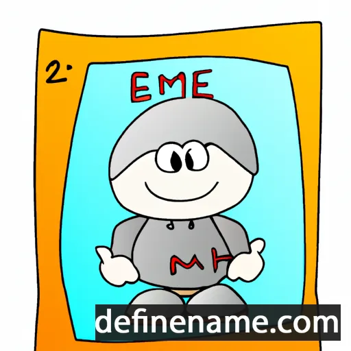 cartoon of the name Ime