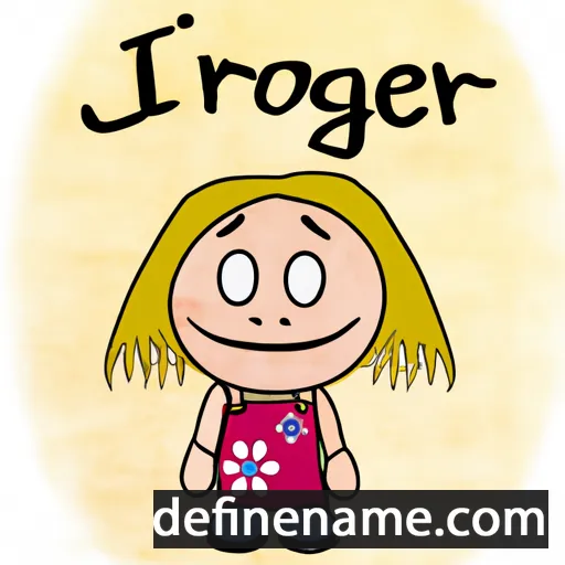 Ingebjørg cartoon