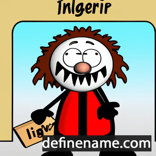 Ingigerðr cartoon