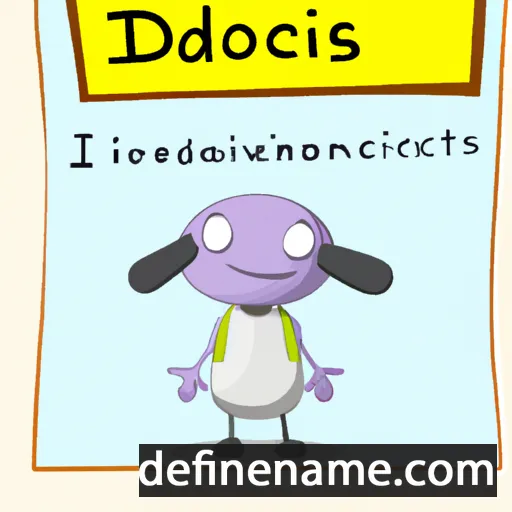 Iodocus cartoon