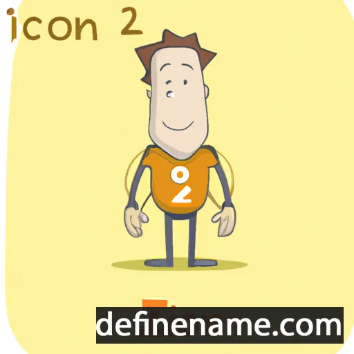 cartoon of the name Ion