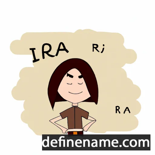 Ira cartoon