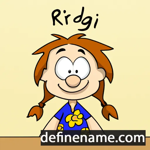 Irmgard cartoon