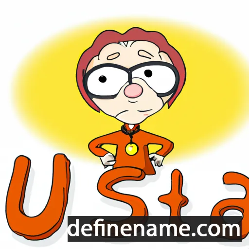 Iusta cartoon