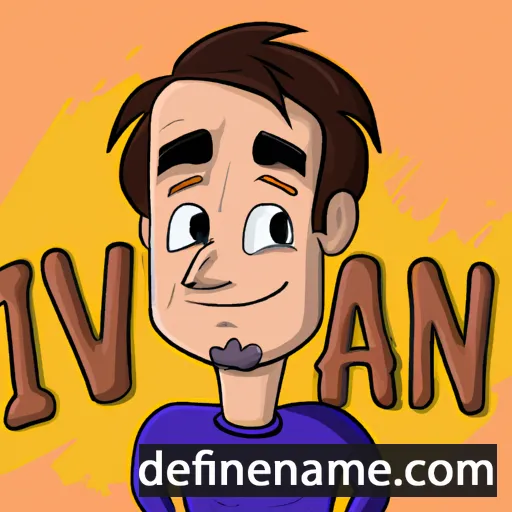 Iván cartoon