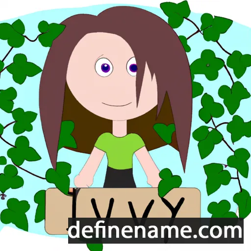 Ivy cartoon