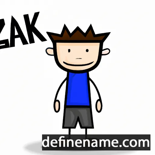 Izaak cartoon