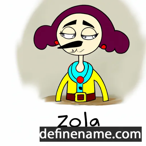 Izolda cartoon