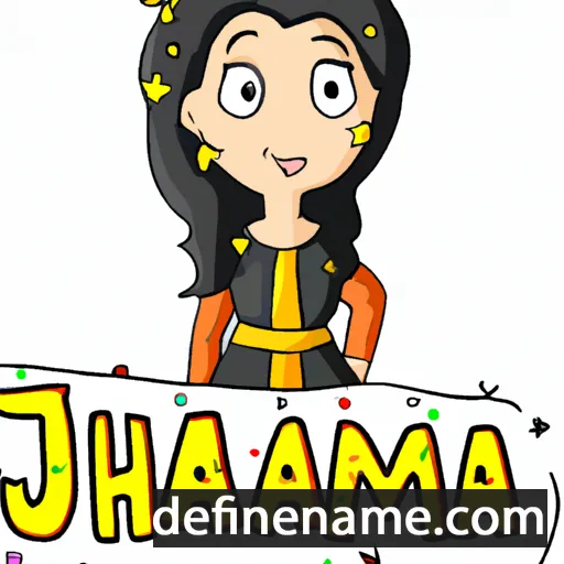 Jahanara cartoon