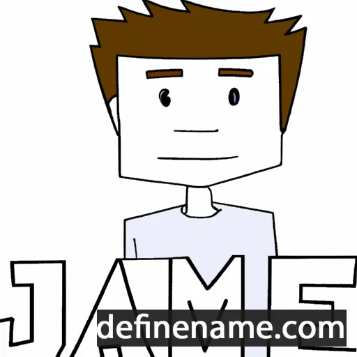 cartoon of the name Jaime