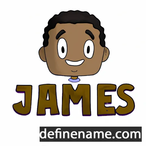 James cartoon