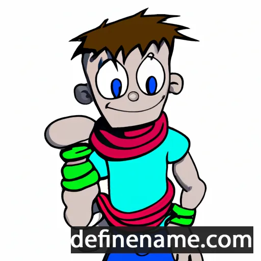 cartoon of the name Jami