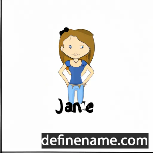 Janele cartoon