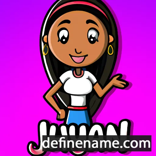 Janiyah cartoon