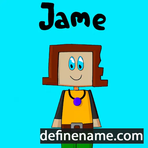 cartoon of the name Janne