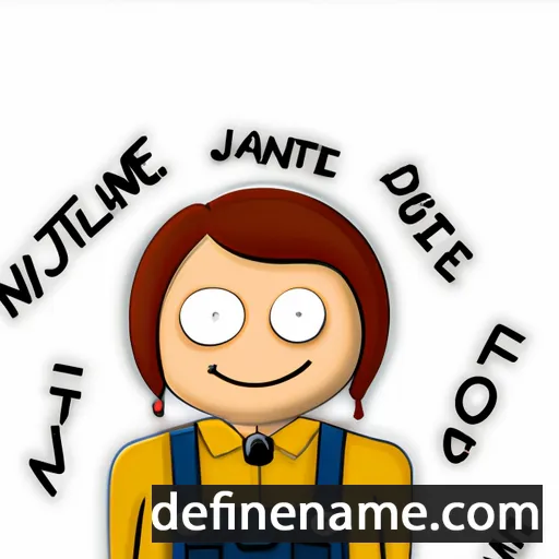 Jantine cartoon