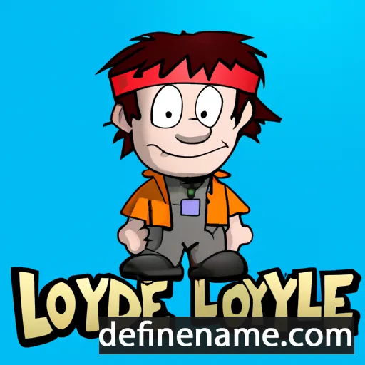 Lloyde cartoon