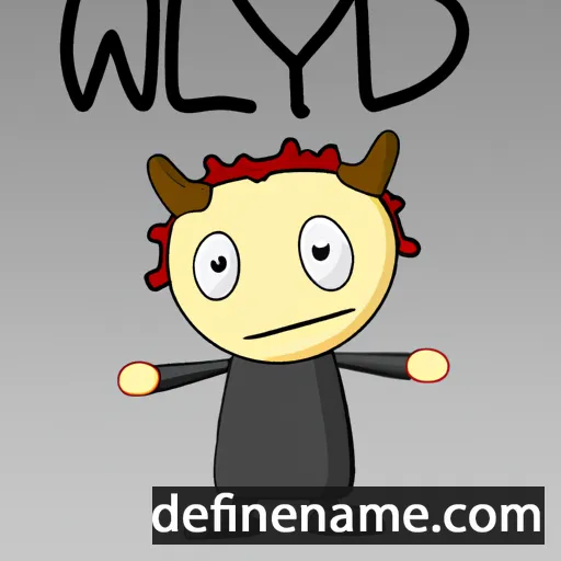 Llwyd cartoon