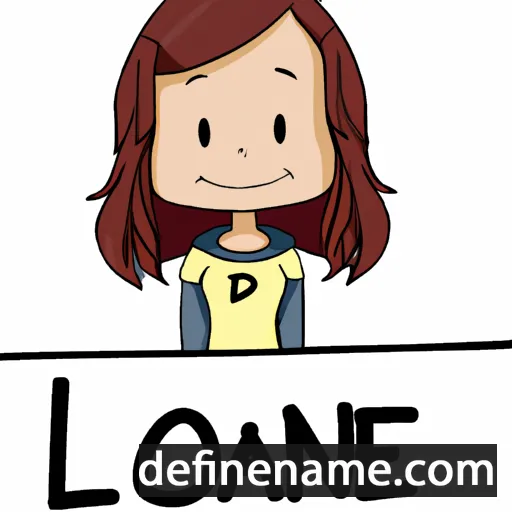 Loanne cartoon