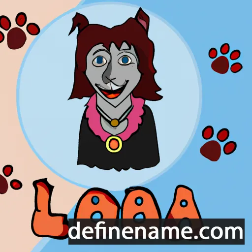 Loba cartoon